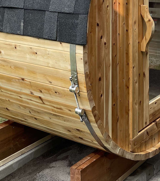 Bandes de compression pour Sauna Baril de 6' de diamètre